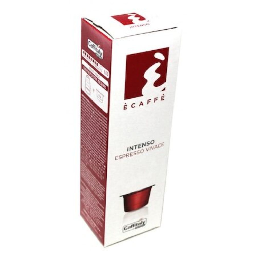 Capsule Caffitaly Ecaffe Intenso, 10 Capsule/Cutie