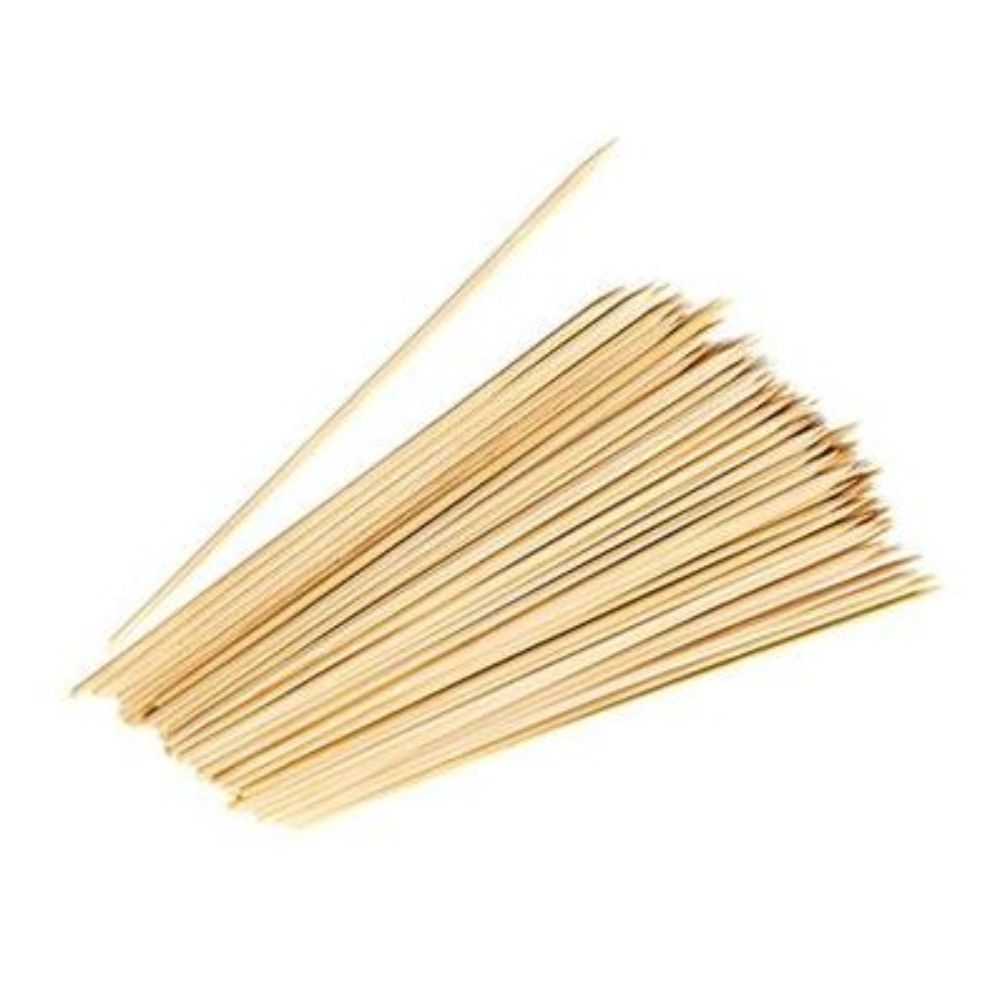 Bete Lemn Bambus pentru Frigarui, 20cm x 3mm, 100 Buc/Set, Betisoare pentru Frigarui, Betisoare din Lemn pentru Catering