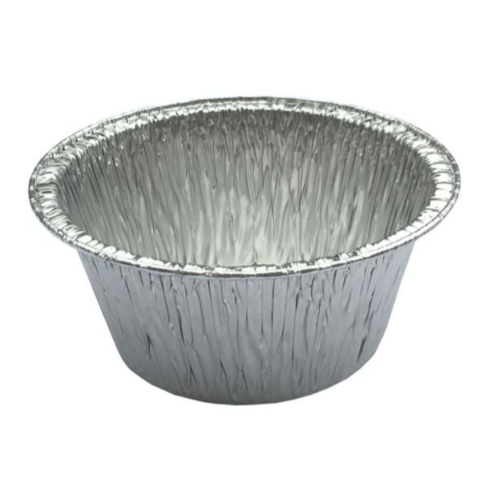 Set 10 Forme Aluminiu de Copt Briose, 85x44 mm, Forma din Aluminiu pentru Copt Briose, Forme de Copt de Unica Folosinta, Forme de Copt pentru Prajituri, Articole pentru Gatit, Ustensile Bucatarie