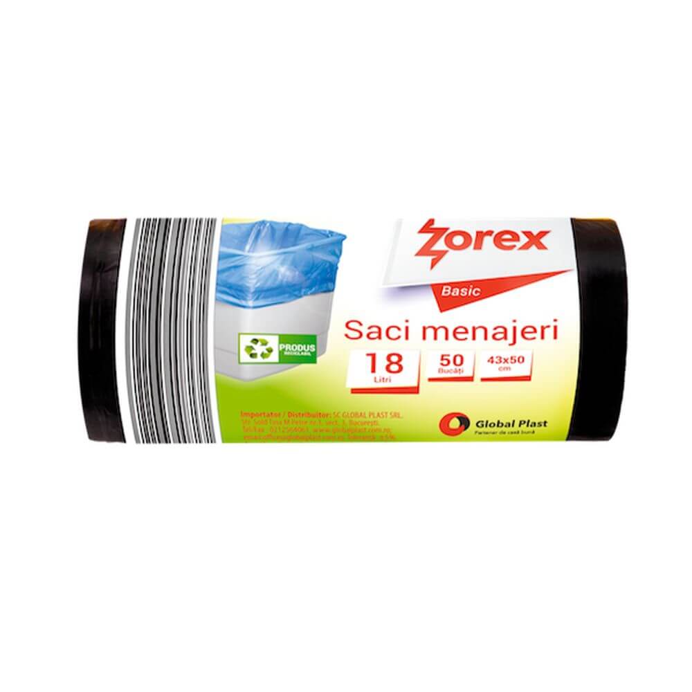 Saci Menajeri Zorex Basic, 18L, 43x50 cm, 50 Buc/Rola, Culoare Neagra, Saci Menaj, Saci de Gunoi, Saci Menajeri 18L, Saci de Gunoi Negri, Saci Menajeri Negri, Saci de Gunoi Mici, Saci Menajeri Zorex Saci Menajeri Zorex Basic, 18L, 43x50 cm, 50 Buc/Rola, Culoare Neagra, Saci Menaj, Saci de Gunoi, Saci Menajeri 18L, Saci de Gunoi Negri, Saci Menajeri Negri, Saci de Gunoi Mici, Saci Menajeri Zorex
