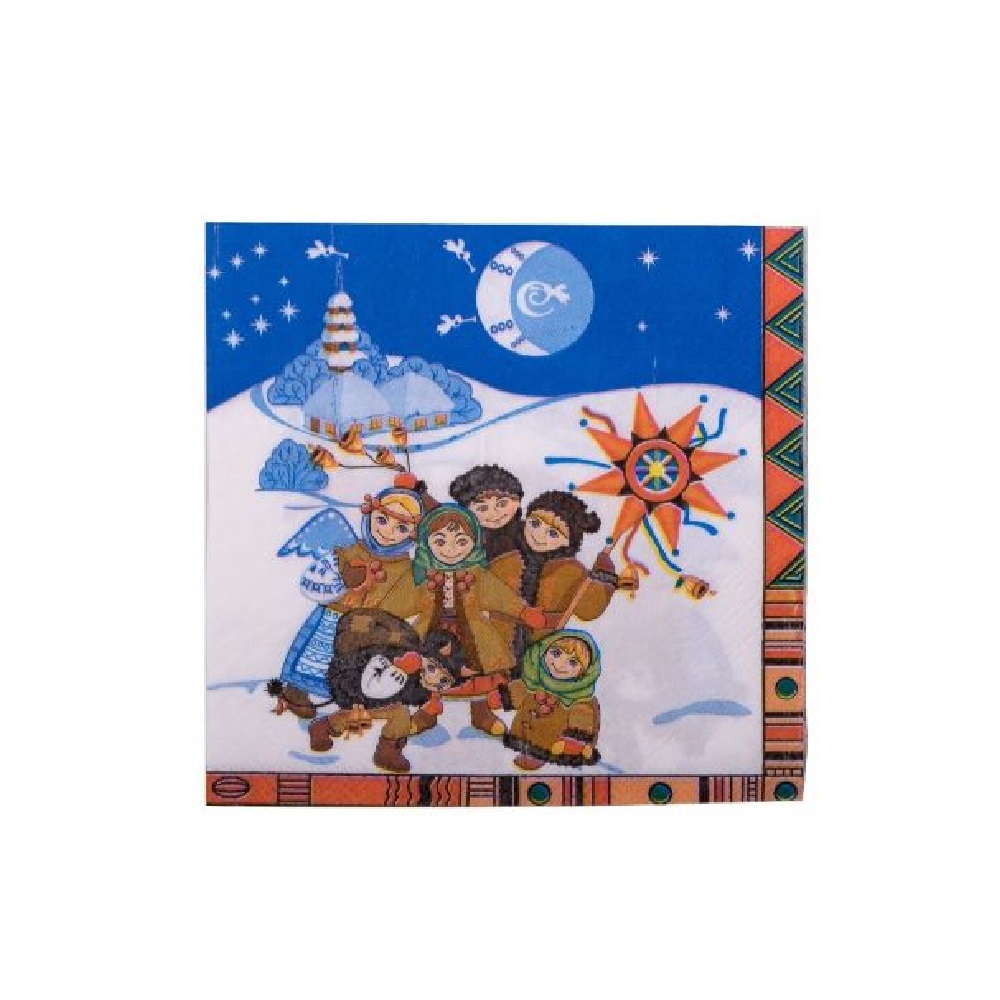 Servetele de Masa Decorative pentru Craciun in 2 Straturi, 33x33 cm, 20 Servetele/Set, Multicolor, Diverse Modele, Pachete Servetele Decorative, Servetele Evenimente, Servetele Festive, Servetele Ocazii