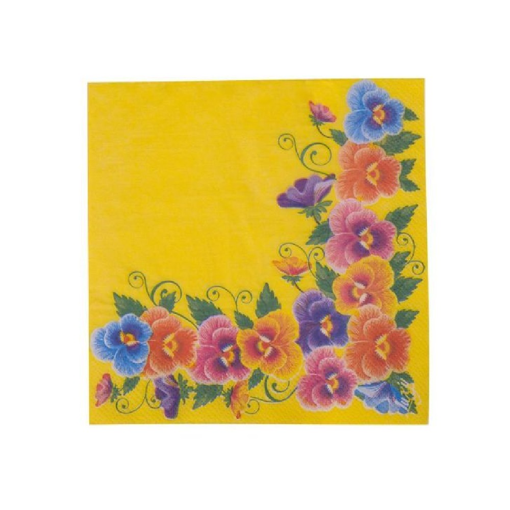 Servetele de Masa Decorative in 2 Straturi, 33x33 cm, 20 Servetele/Set, Multicolor, Diverse Modele, Pachete Servetele Decorative, Servetele Decorative cu Flori, Servetele Evenimente, Servetele Festive, Servetele Ocazii, Servetele Decorative