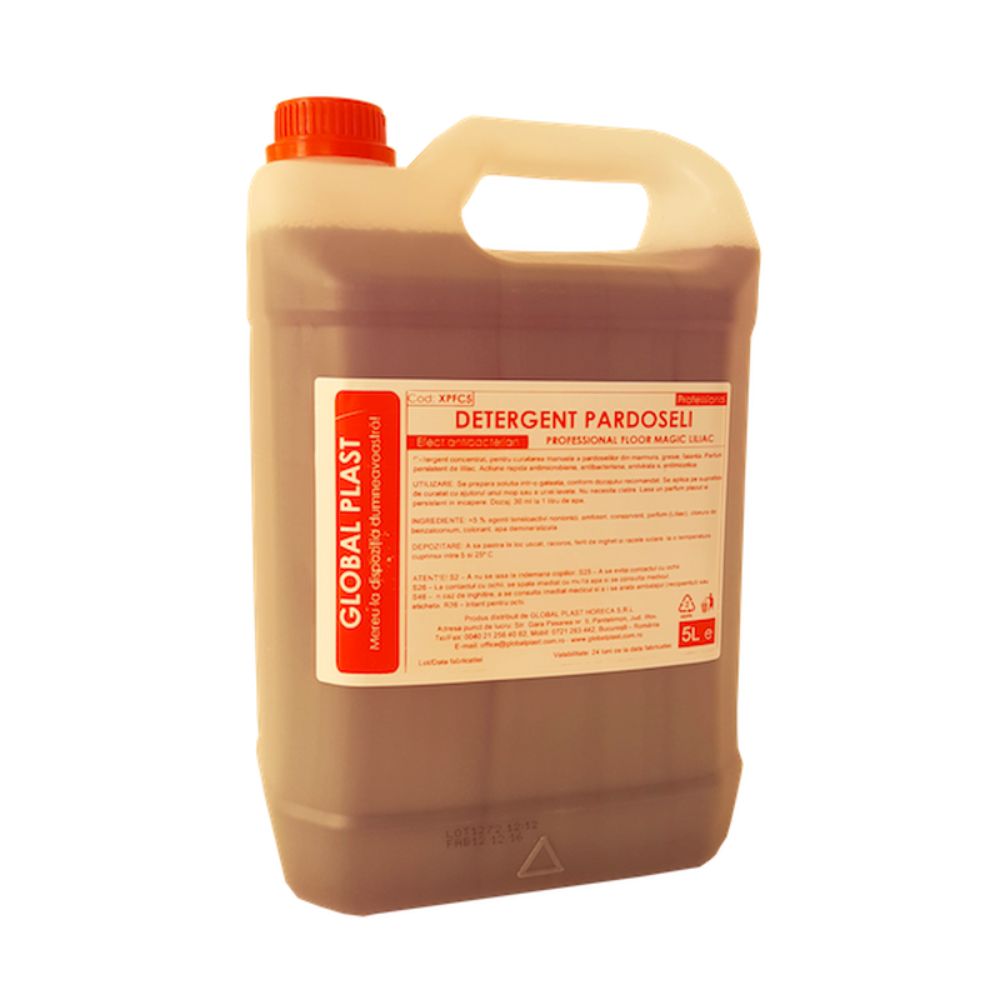 Detergent Lichid pentru Pardoseli 5L, Parfum de Liliac, Culoare Mov, Detergent Lichid pentru Podele, Detergent pentru Uz Profesional, Detergent Pardoseli Profesional, Detergenti Profesionali de Curatenie Detergent Lichid pentru Pardoseli 5L, Parfum de Liliac, Culoare Mov, Detergent Lichid pentru Podele, Detergent pentru Uz Profesional, Detergent Pardoseli Profesional, Detergenti Profesionali de Curatenie
