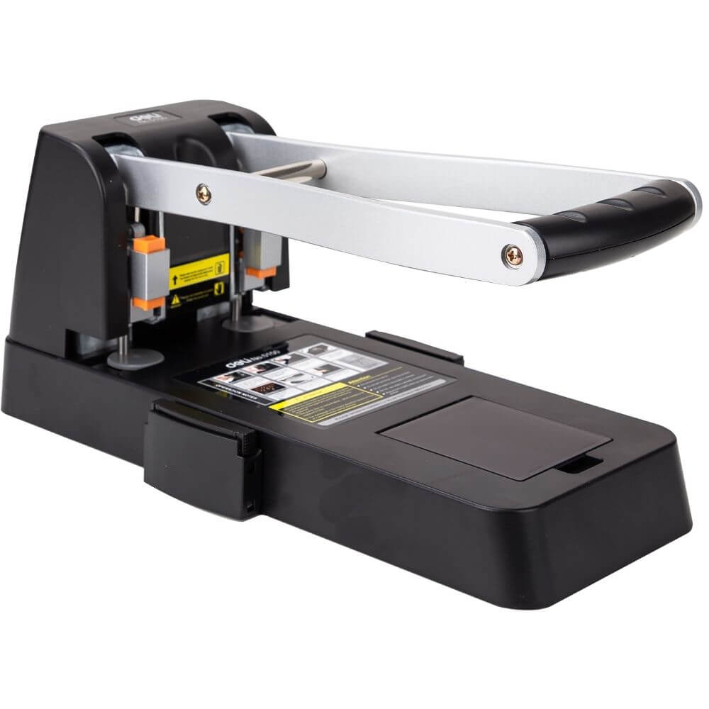 Perforator Profesional Deli Expert, 150 Coli, Negru, Perforatoare Uz Profesional, Deli Expres Perforator Profesional, Perforatoare 150 Coli, Deli Expres Perforator Profesional 150 Coli, Perforatoare Profesionale