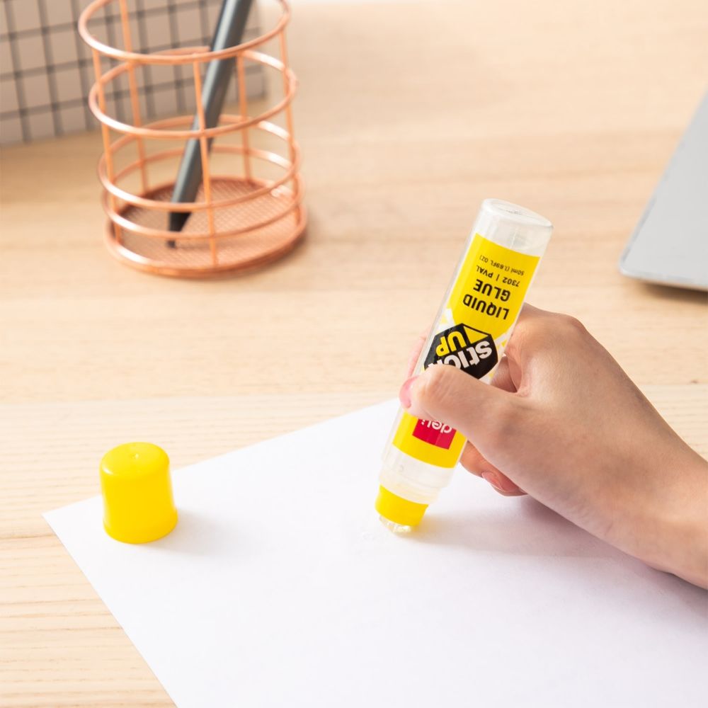Lipici Lichid Hartie 50 ml, Deli Stick Up, Lavabil, Uscare Rapida, Lipici pentru Uz Scolar, Lipici Scoala, Lipici Lichid Mic, Lipici Stick Lichid, Lipici pentru Craft, Lipici Lichid cu Uscare Rapida