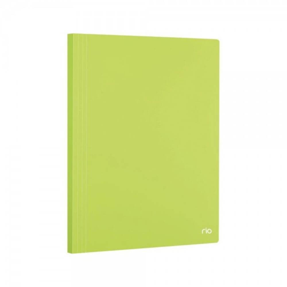 Mapa Plastic A4 cu 20 Folii Deli Rio, Verde, Mapa cu Folii, Mape Prezentare din Plastic cu Folii, Mapa pentru Documente, Mapa Documente Plastic, Mape Arhivare, Dosare Documente, Dosar Arhivare, Dosare Plastic, Mapa Prezentare cu Folii Plastic