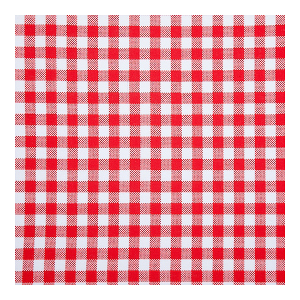 Fata de Masa Cerata, Model Carouri, 100x88 cm, 10 Buc/Set, Alb/Rosu, Hartie Plastifiata, Fata de Masa Hartie Plastifiata, Fata de Masa, Set Fete de Masa, Fata de Masa de Unica Folosinta