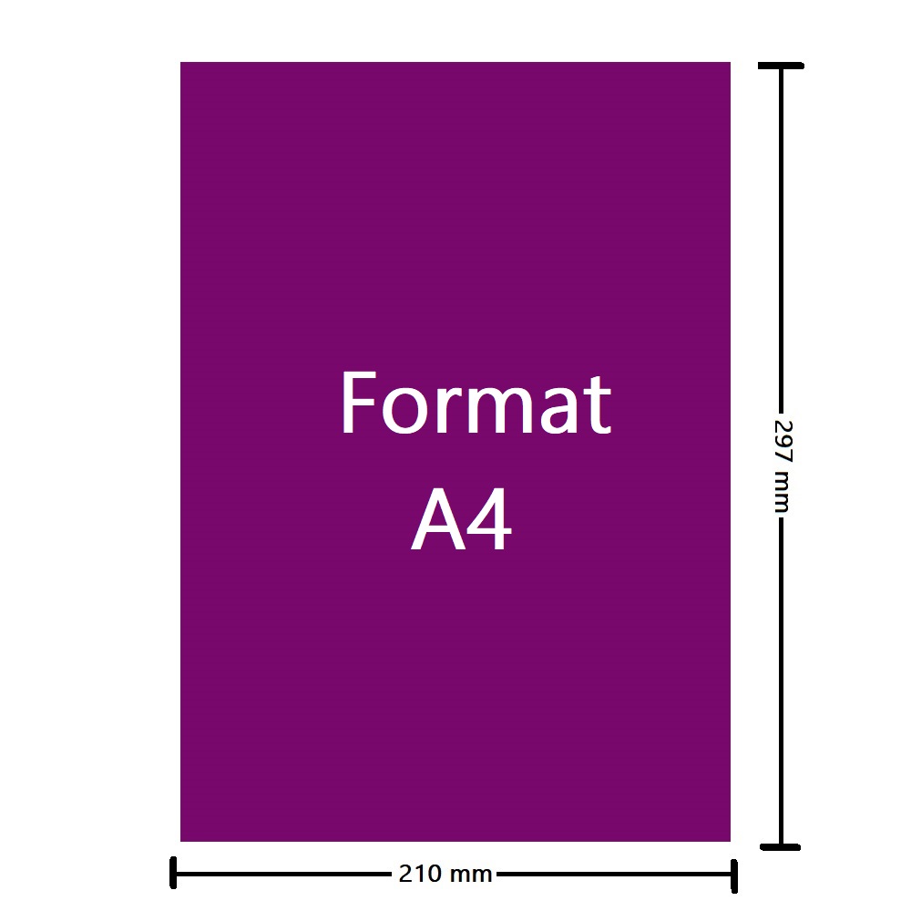 Hartie Autocolanta Color GOLDPAPER A4, 100 File/Set, Mov, 297x210 mm, 80 g/mÂ², Hartie Autocolanta Mov, Set Hartie Autocolanta Mov, Top Hartie Autocolanta, Foi de Hartie A4 Autocolante, Hartie Autocolanta, Etichete Autoadezive