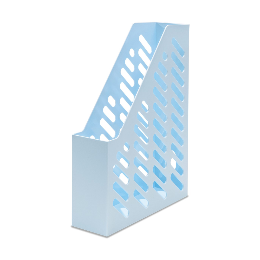 Suport Vertical Plastic Pentru Cataloage Han Klassik - Albastru Pastel