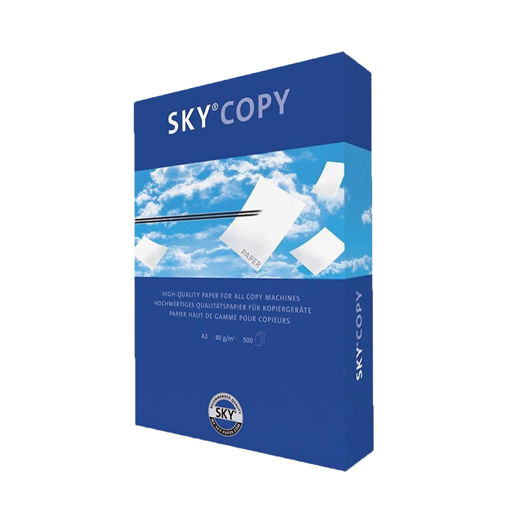 Hartie Copiator A3 Sky Copy, 500 Coli/Top, 80 g/mÂ² - Hartie Xerox