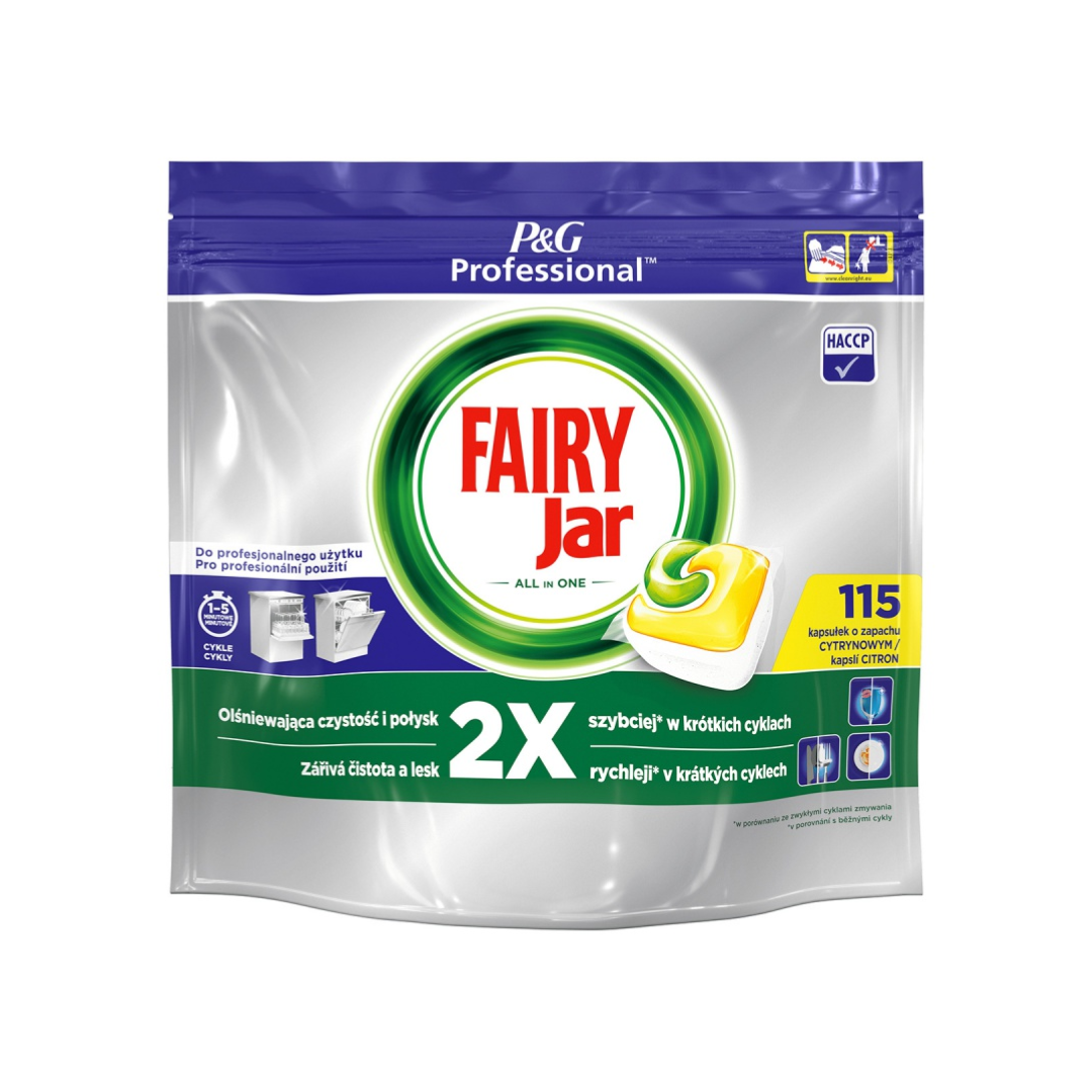 Fairy All-in-one Professional, Tablete Detergent Pentru Masina De Spalat Vase, 115buc/cutie Fairy All-in-one Professional, Tablete Detergent Pentru Masina De Spalat Vase, 115buc/cutie