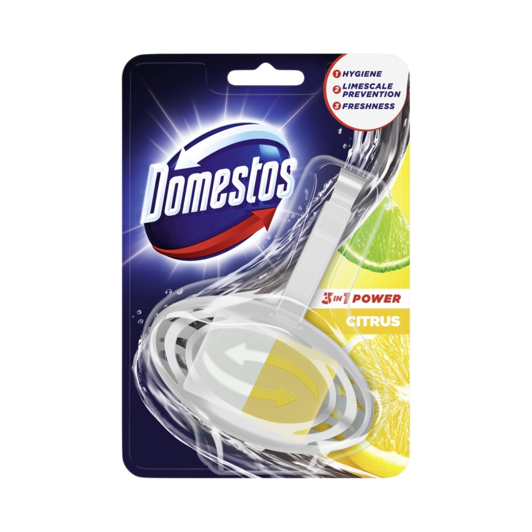 Domestos Citrus, Odorizant Solid Pentru Toaleta - 35 Grame