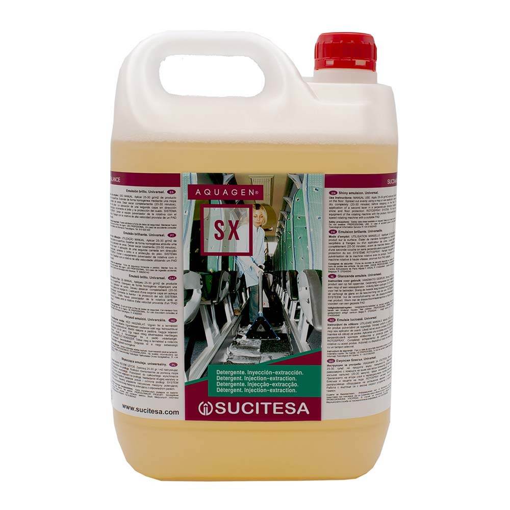 Detergent Sucitesa pentru Covoare Aquagen SX BP5, 5 L Detergent Sucitesa pentru Covoare Aquagen SX BP5, 5 L