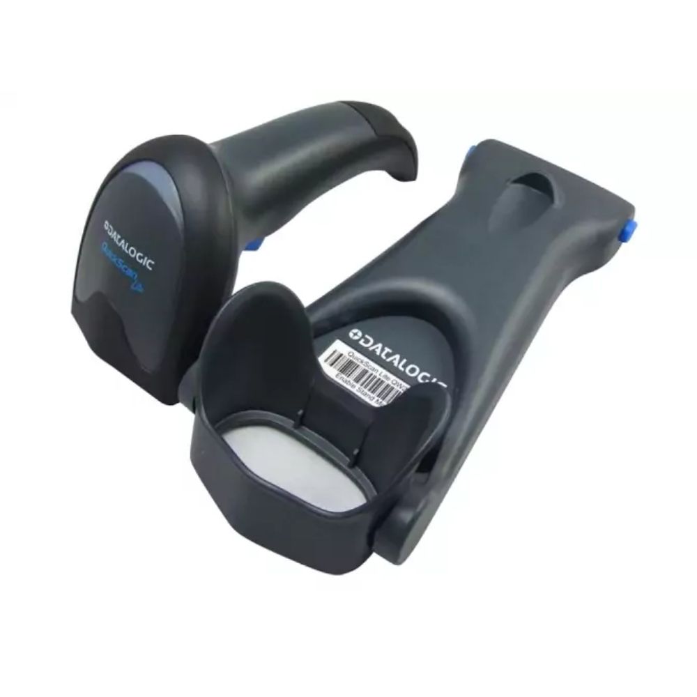 Cititor Coduri de Bare 1D Datalogic QuickScan QW2120, Interfata USB, Scanare Imager si Stand