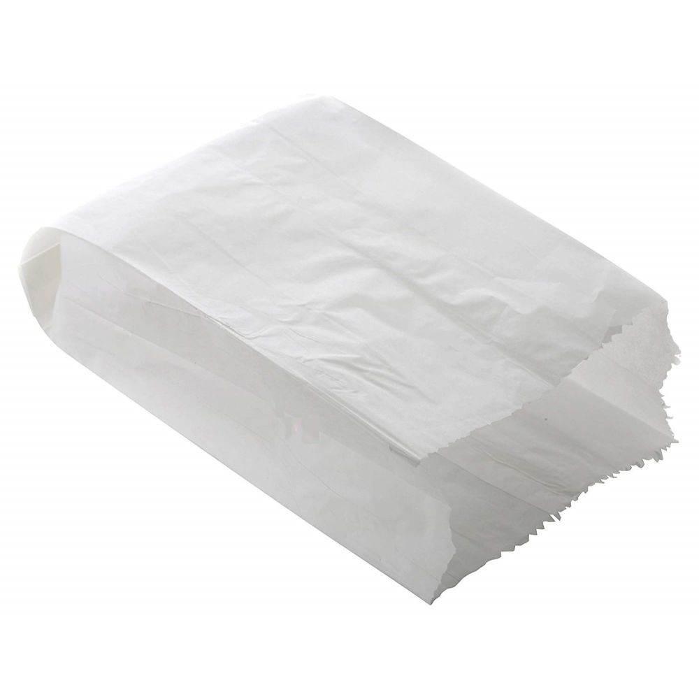 Pungi din Hartie Kraft Alba, Dimensiune 10x3.2x25 cm, 1050 Buc/Bax - Ambalaje din Hartie