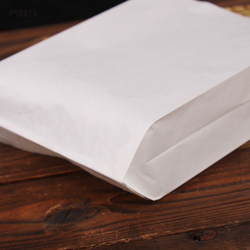 Pungi din Hartie Kraft Alba, Dimensiune 20x5.5x32 cm, 425 Buc/Bax - Ambalaje din Hartie