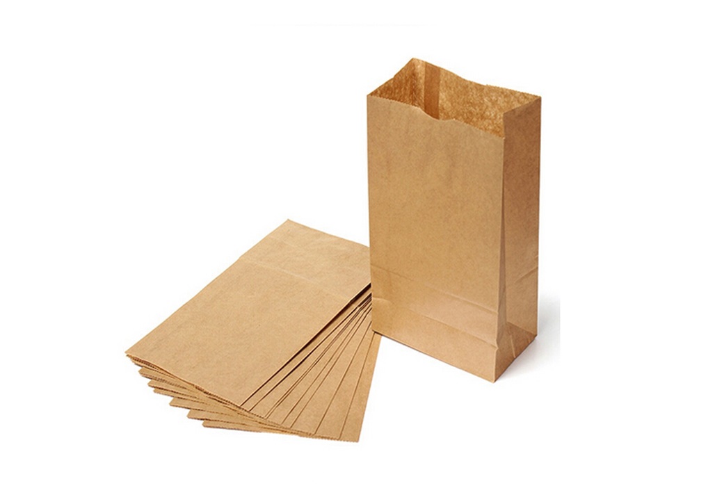 Pungi din Hartie Kraft Natur 150 G,1575 Pungi/Bax, Dimensiune 8 x 2.5 x 19 cm - Ambalaje din Hartie pentru Panificatie BrandPaper