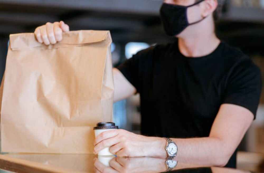 Pungi din Hartie Kraft Natur, 5 Kg, 325 Buc, 20x5.5x44 Cm, Pungi Natur, Pungi de Hartie Kraft, Punga Hartie Pentru Produse, Punga Hartie Pentru Ambalare, Sacose Hartie pentru Industria Alimentara, Sacose Hartie pentru Panificatie