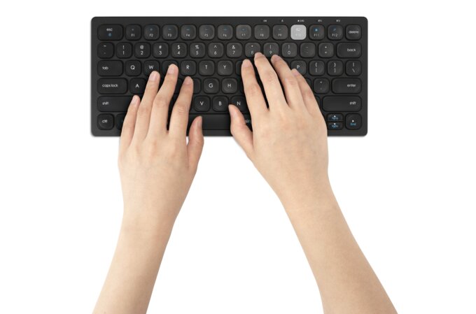 Tastatura Kensington, Conexiune Multipla, Wireless Sau Bluetooth, Indicator De Baterie, Negru