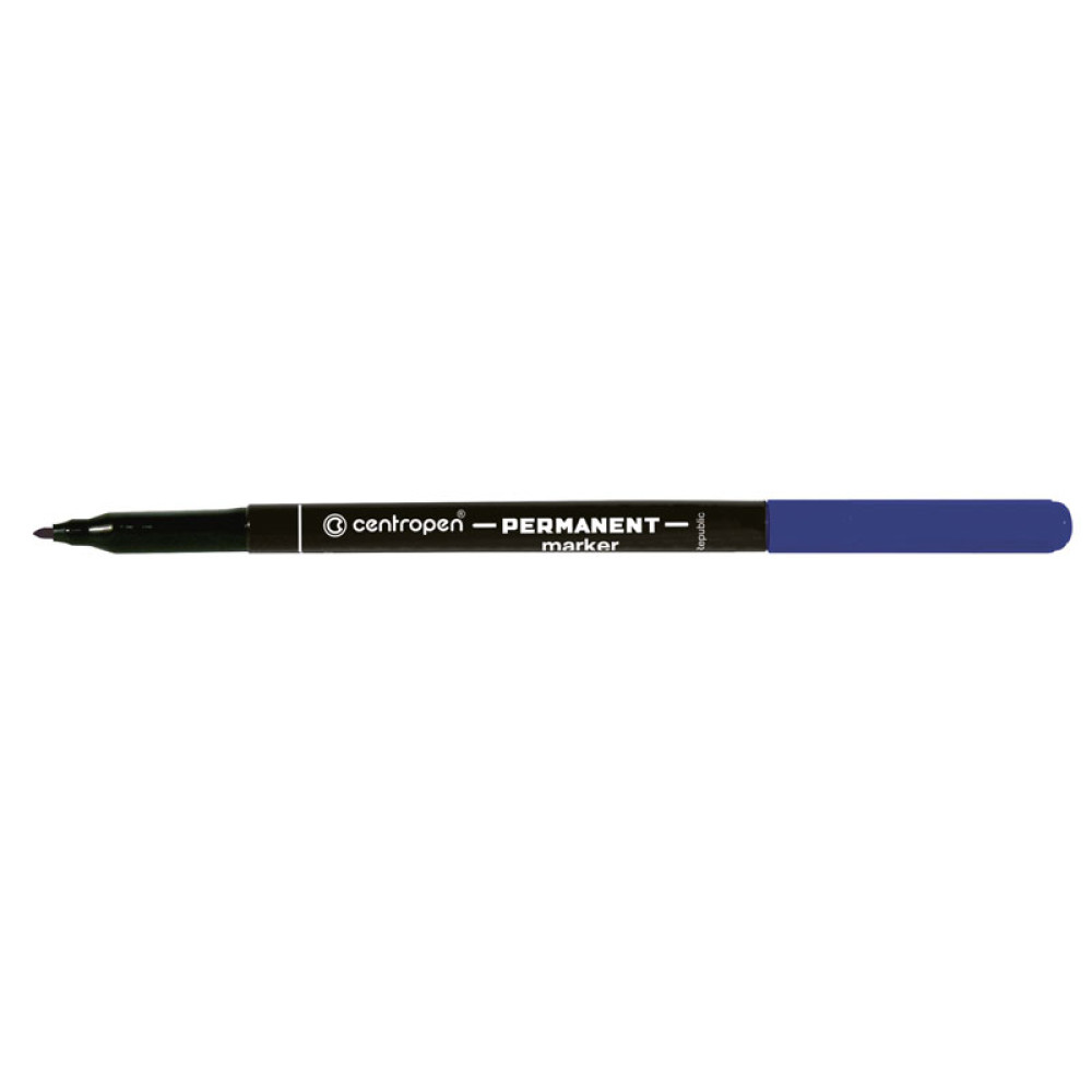 Marker Permanent Albastru 1.0mm 2536 Centropen Marker Permanent Albastru 1.0mm 2536 Centropen