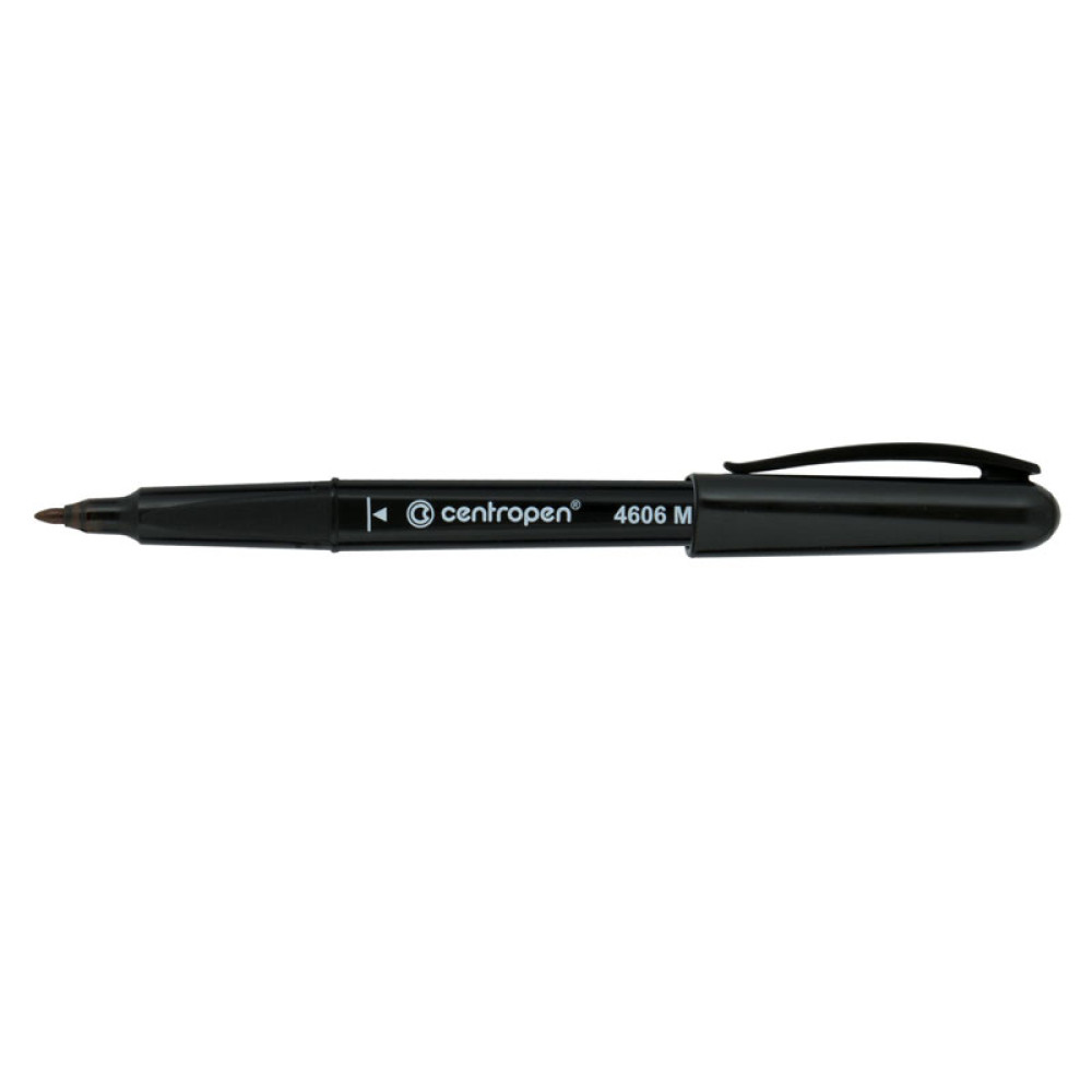Marker Cd Negru 1.0mm 4606m Centropen