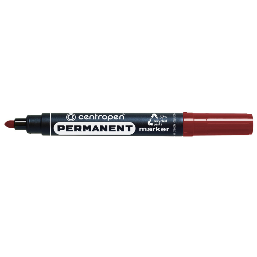 Marker Permanent Maro Varf Rotund 2.5mm 8566 Centropen Marker Permanent Maro Varf Rotund 2.5mm 8566 Centropen