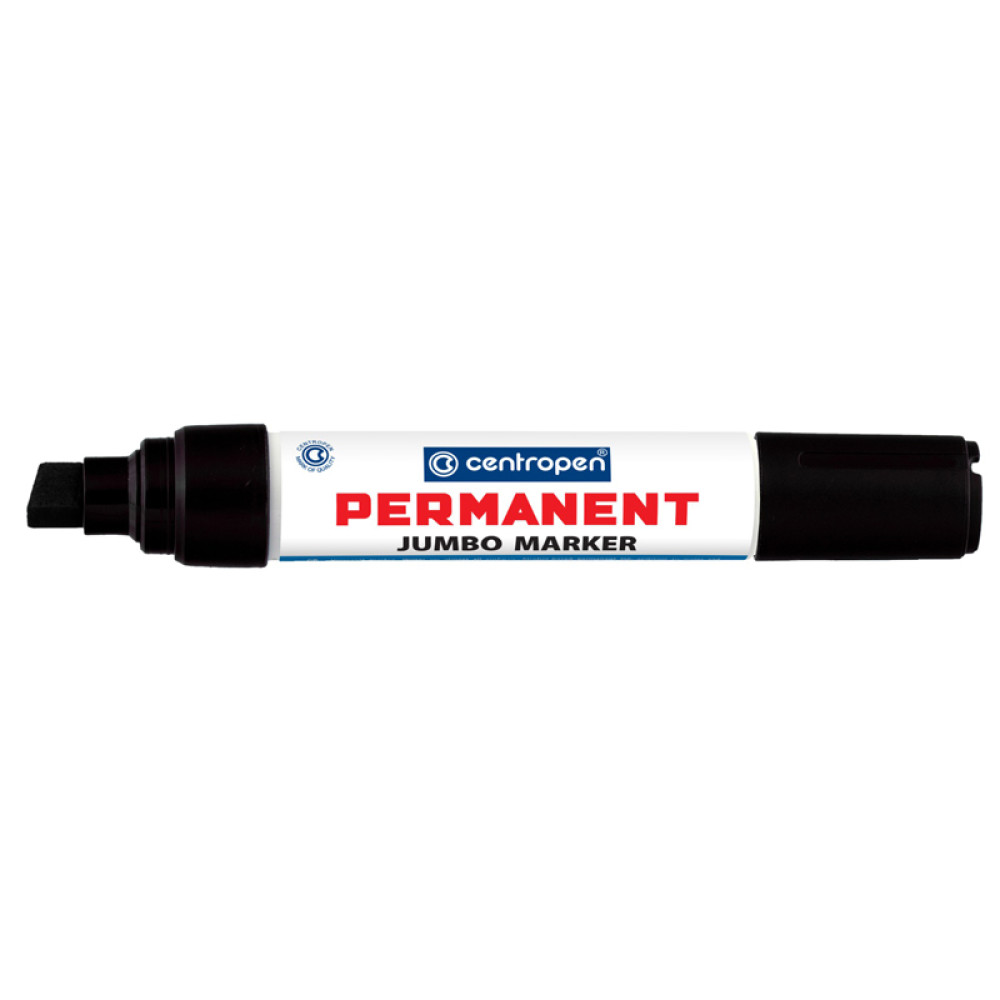 Marker Permanent Negru Jumbo 2-10mm 9110 Centropen Marker Permanent Negru Jumbo 2-10mm 9110 Centropen
