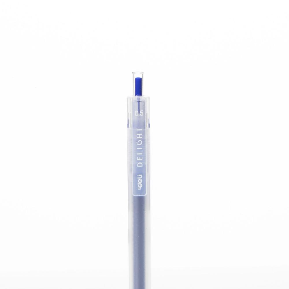 PIX CU GEL CU MECANISM 0.5MM ALBASTRU DELIGHT DELI