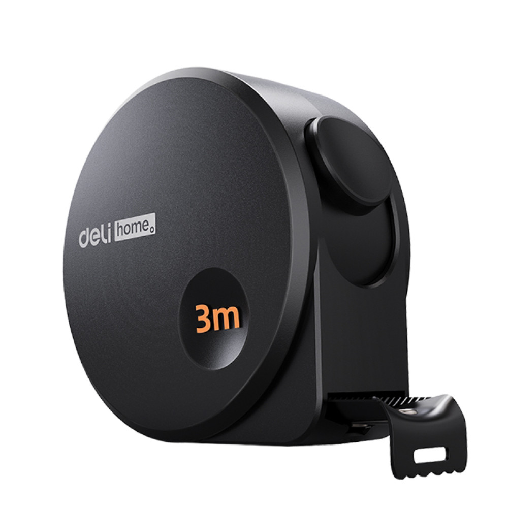Ruleta Otel 3m*16mm Home Series Neagra Deli Ruleta Otel 3m*16mm Home Series Neagra Deli