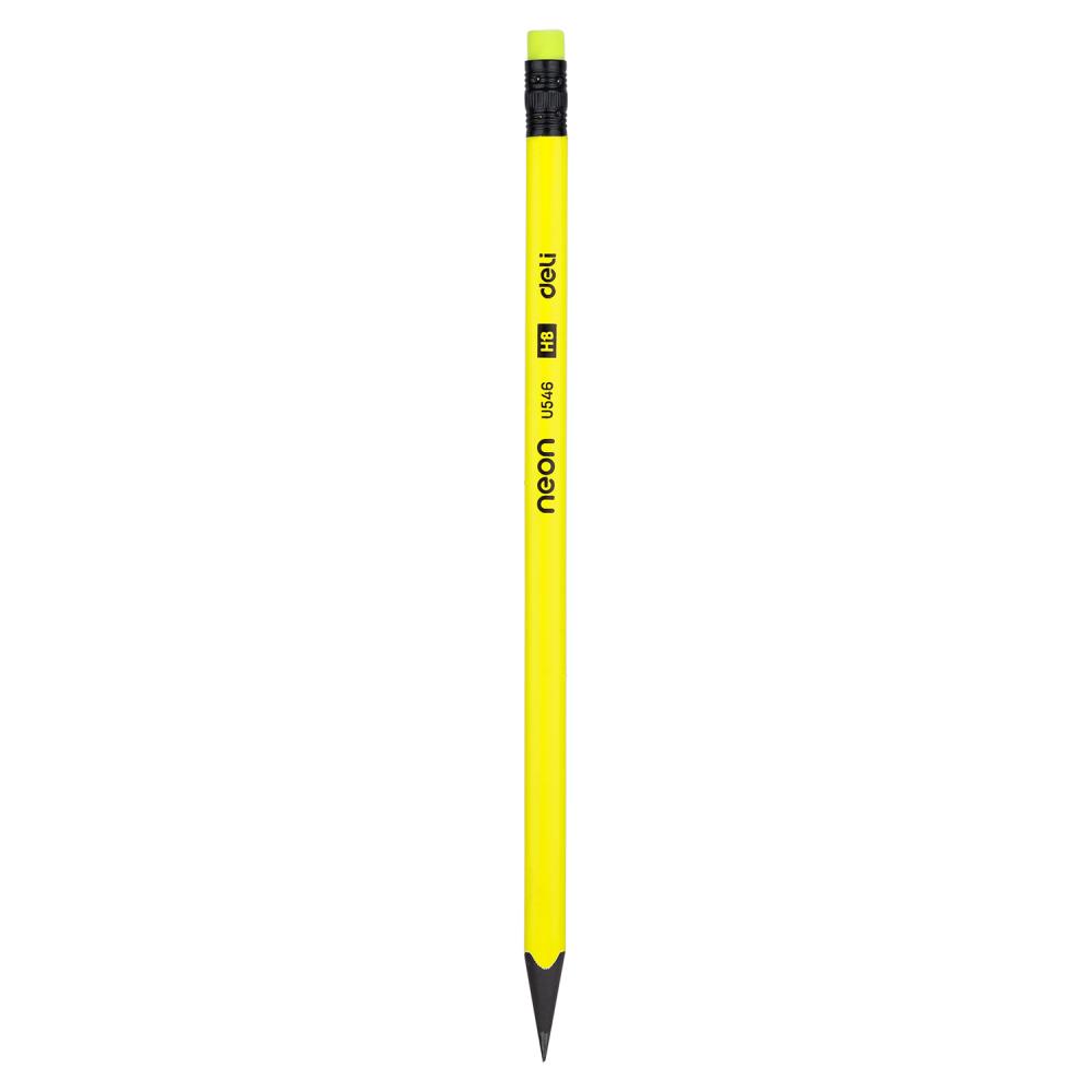 CREION GRAFIT CU GUMA FARA LEMN HB NEON DELI
