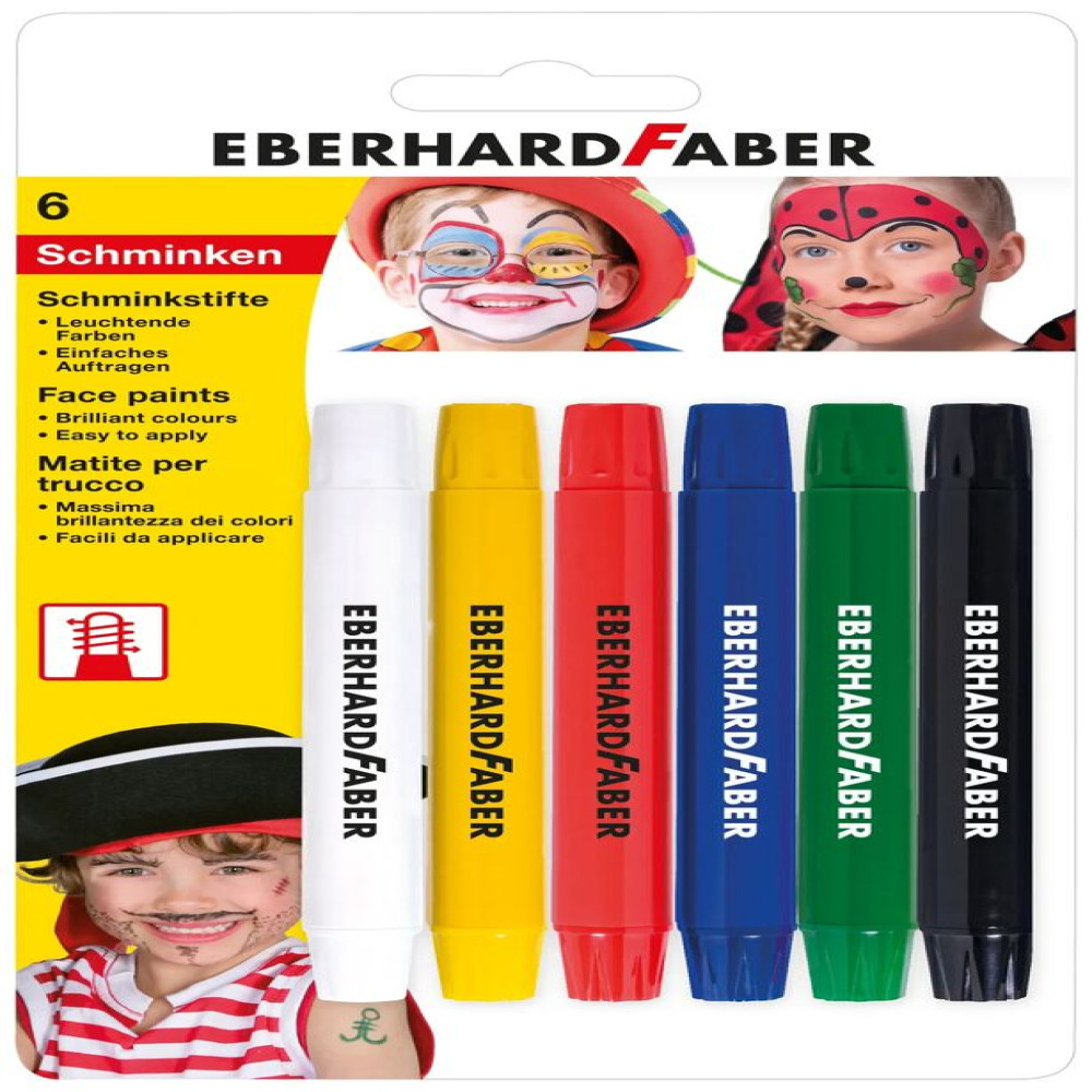 Set Pictura Pentru Fata Creioane Retractabile 6 Cul Eberhard Fab