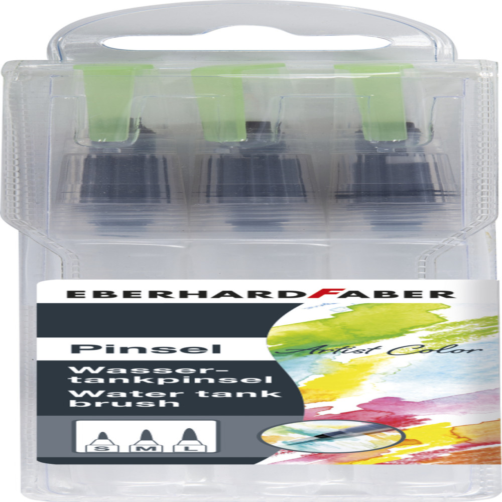 Set 3 Pensule Cu Rezervor Faber-castell