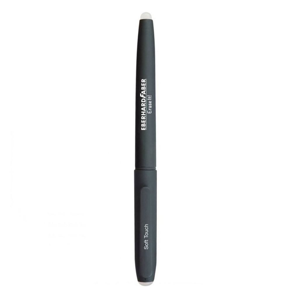Roller 0.6 Mm Negru Erase It! Faber-castell