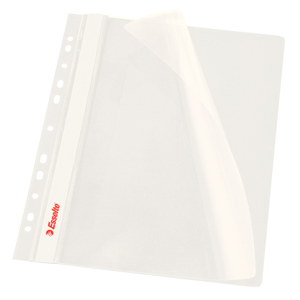 Dosar Plastic Cu Sina Si Multiperforatii Alb Esselte