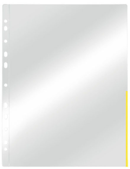 Folie Protectie A4 Margine Galbena 105 Microni (bucata) Esselte