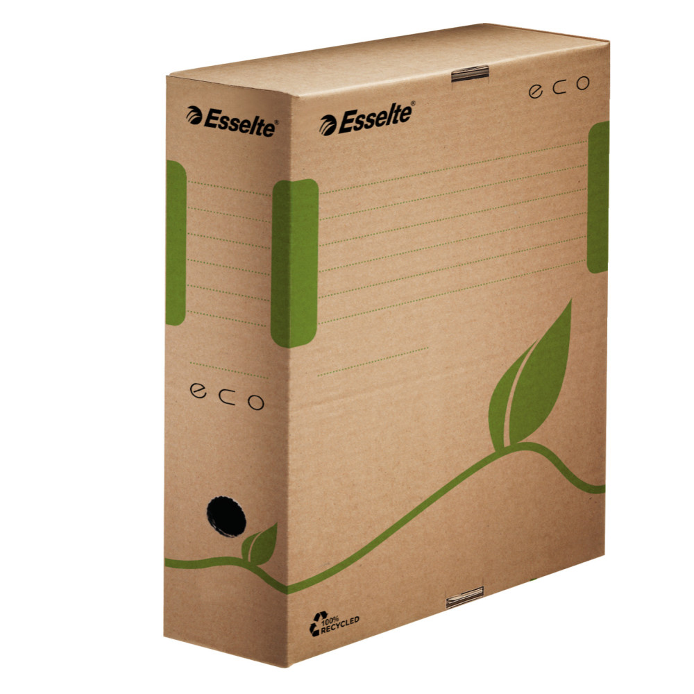 Cutie Arhivare 8 Cm Natur Fsc Esselte
