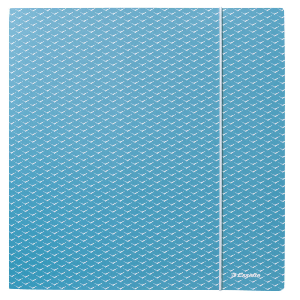 Mapa Carton Cu Elastic Albastra Reciclabila Colour'breeze Esselte