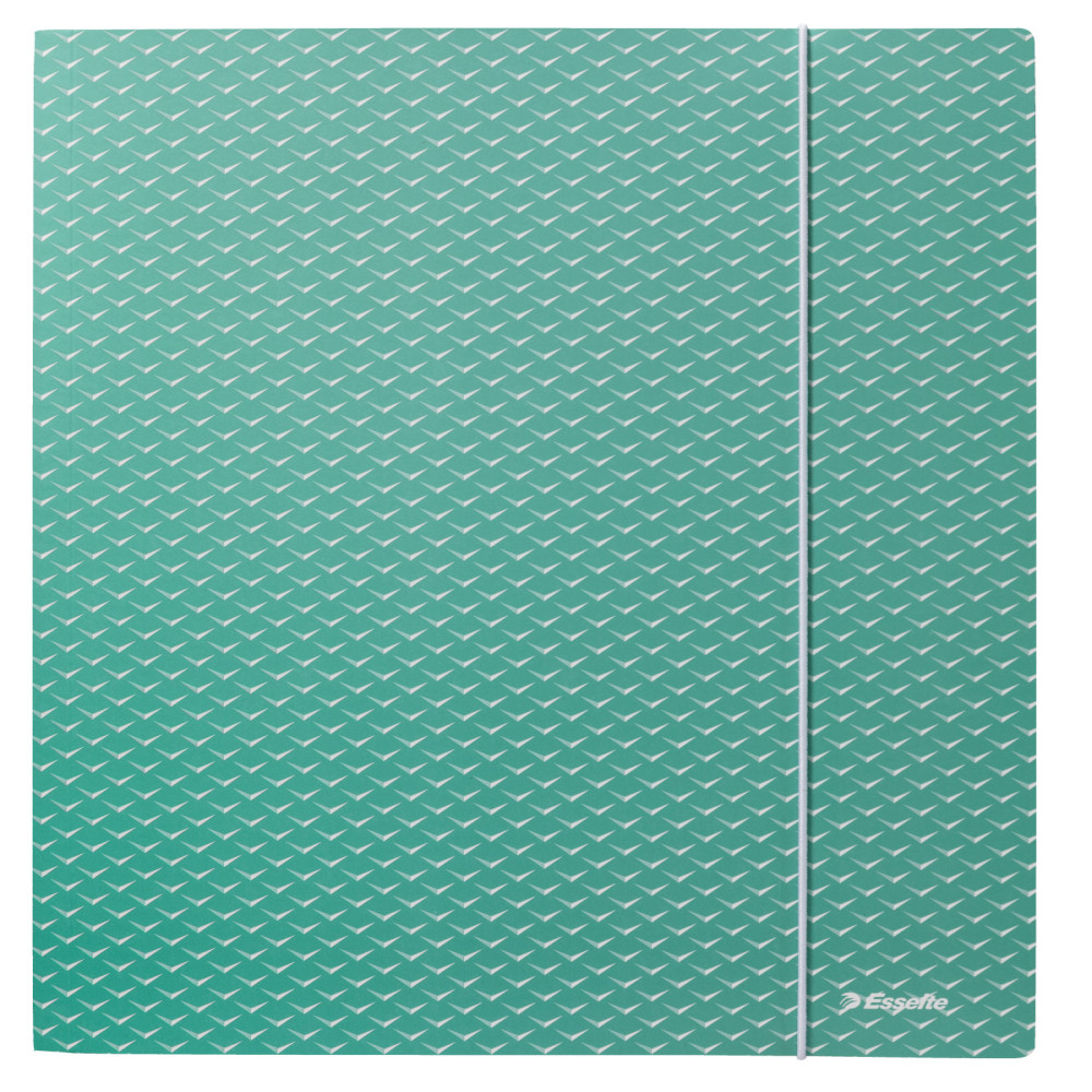 Mapa Carton Cu Elastic Verde Reciclabila Colour'breeze Esselte
