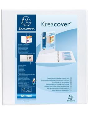 Caiet Mecanic A4+ 4 Inele 70 Mm 2 Buzunare Kreacover Exacompta Caiet Mecanic A4+ 4 Inele 70 Mm 2 Buzunare Kreacover Exacompta