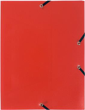 Mapa Plastic Cu Elastic A4 Rosu Exacompta