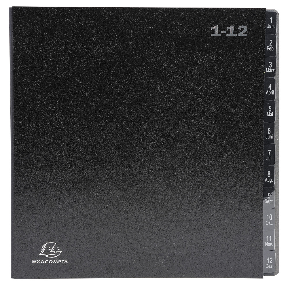Mapa Semnaturi 1-12 Neagra Exacompta
