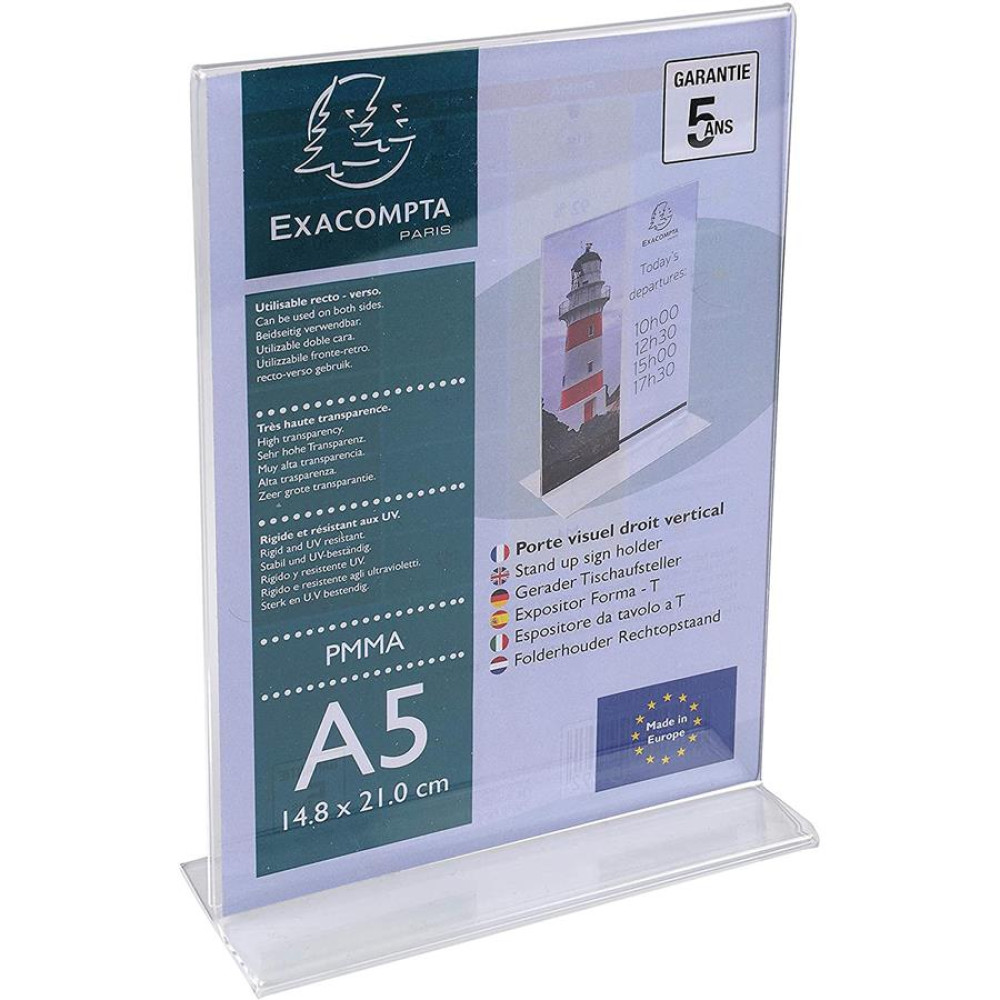 Display Prezentare A5 Portret T Exacompta