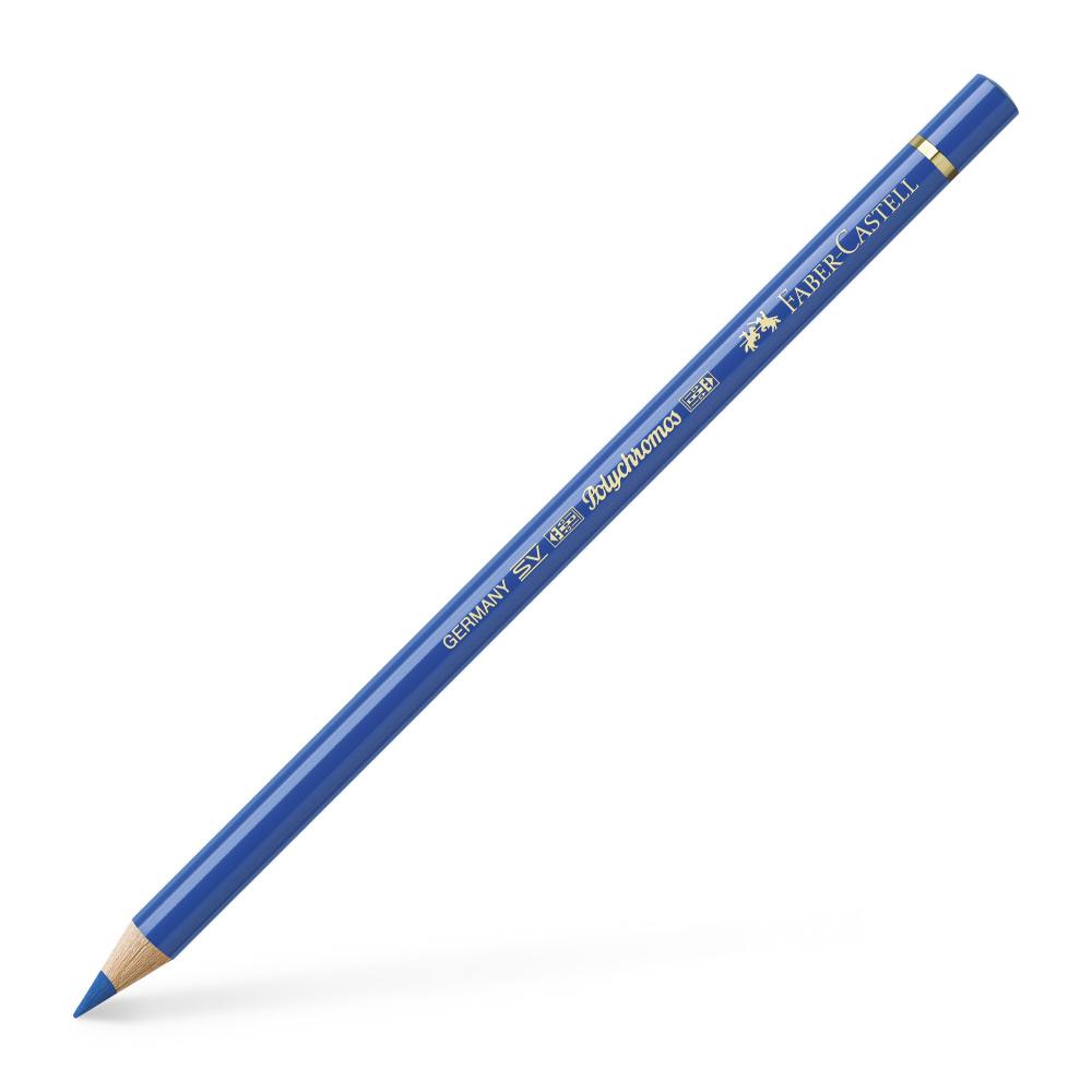 CREION COLORAT POLYCHROMOS ALBASTRU COBALT-VERZUI FABER-CASTELL