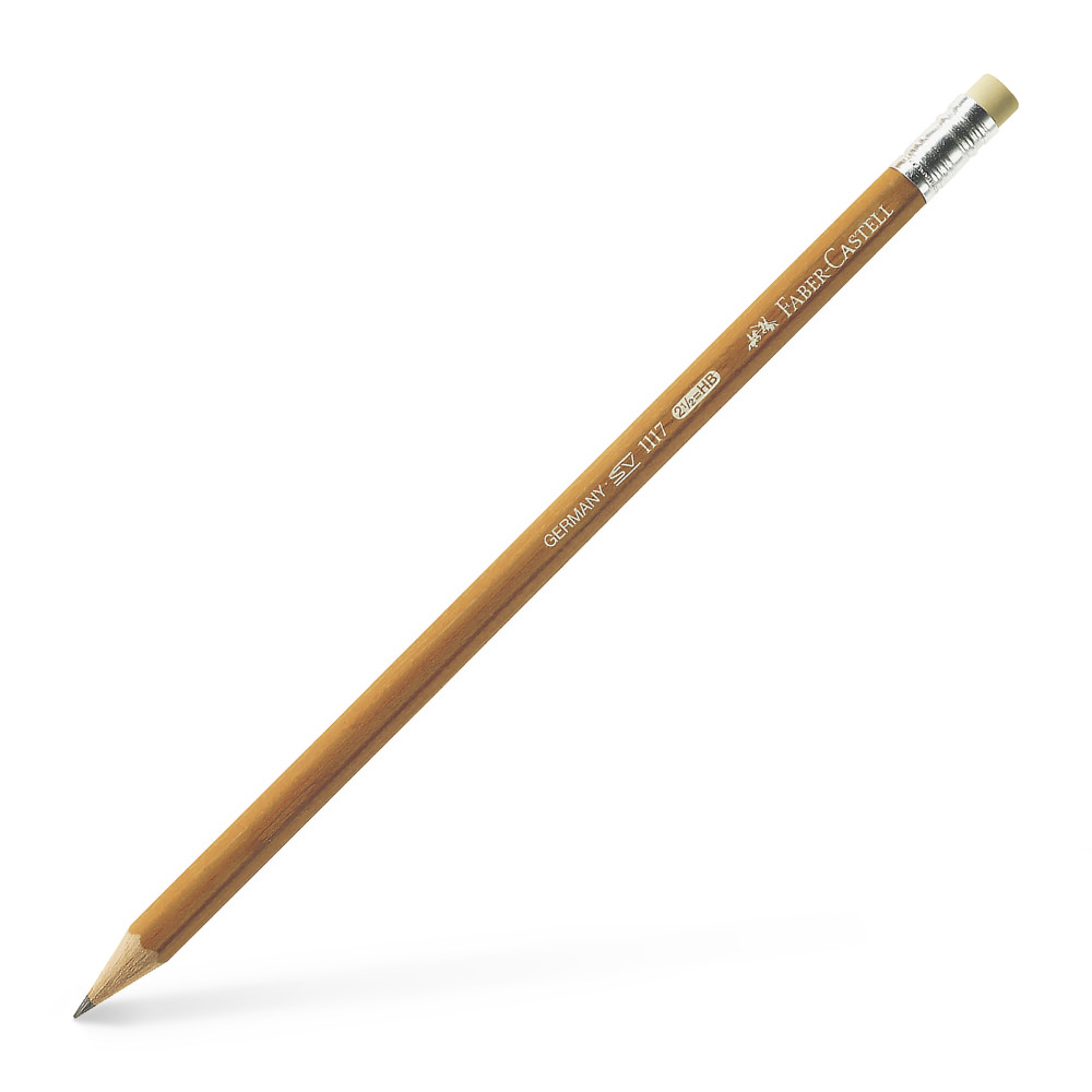 Creion Grafit Hb Cu Guma 1117 Faber-castell