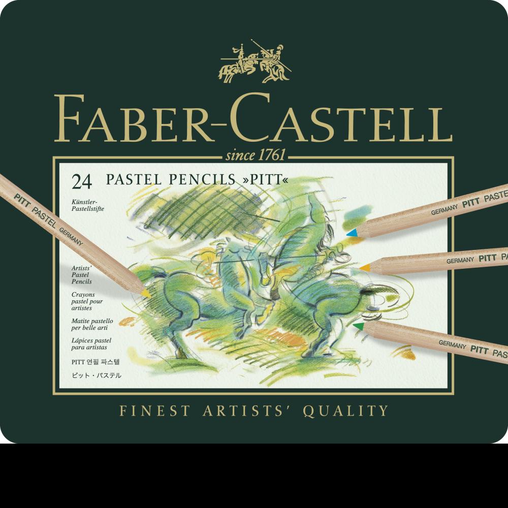CREIOANE PASTEL PITT 24 CULORI FABER-CASTELL