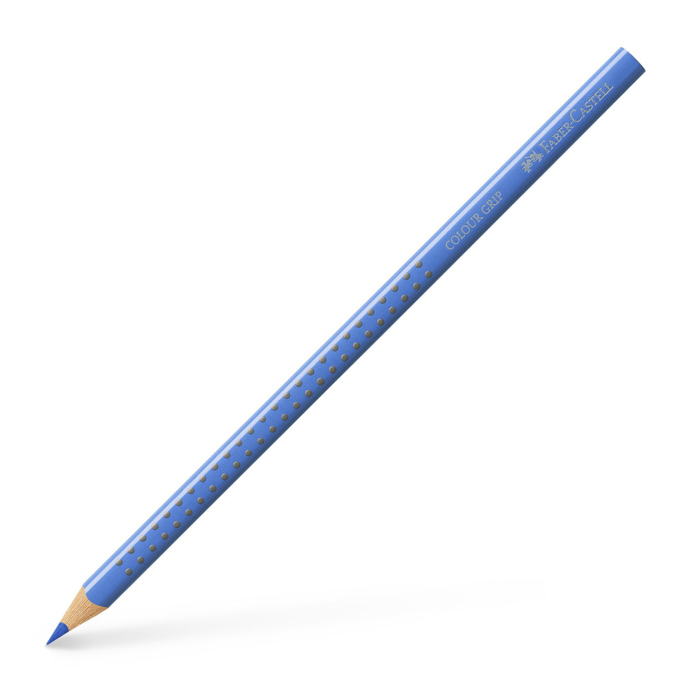 Creion Colorat Grip Albastru Ultramarin Deschis Faber-castell