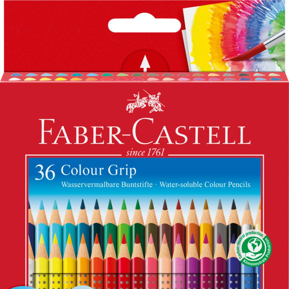 CREIOANE COLORATE 36 CULORI GRIP 2001 FABER-CASTELL