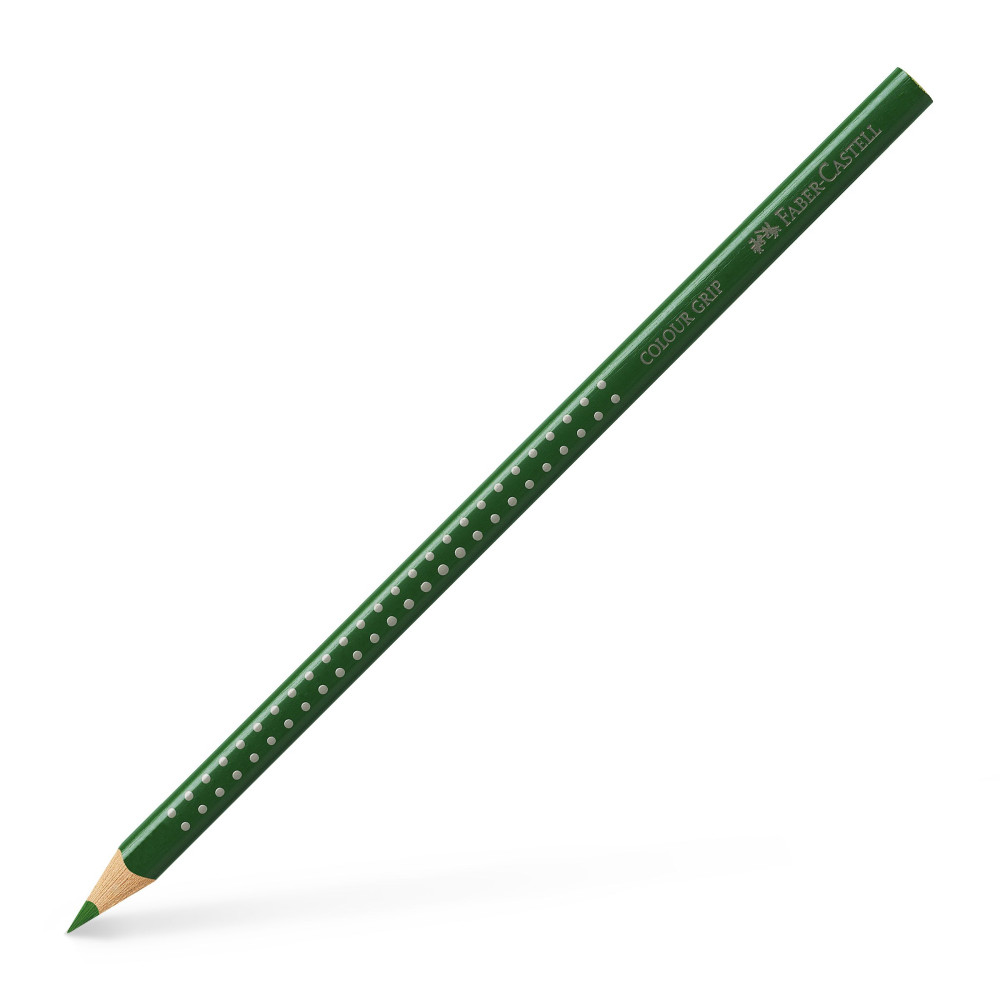Creion Colorat Grip Verde Oliv Faber-castell Creion Colorat Grip Verde Oliv Faber-castell