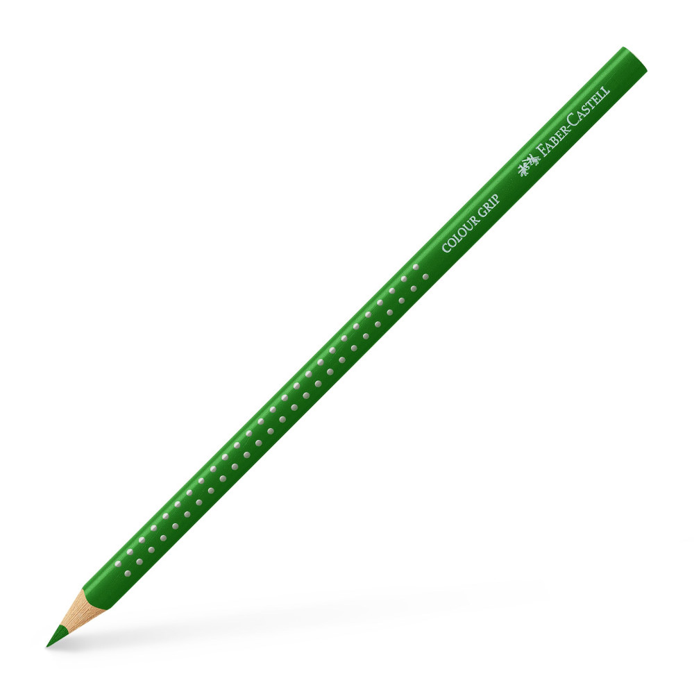 Creion Colorat Grip Verde Faber-castell Creion Colorat Grip Verde Faber-castell