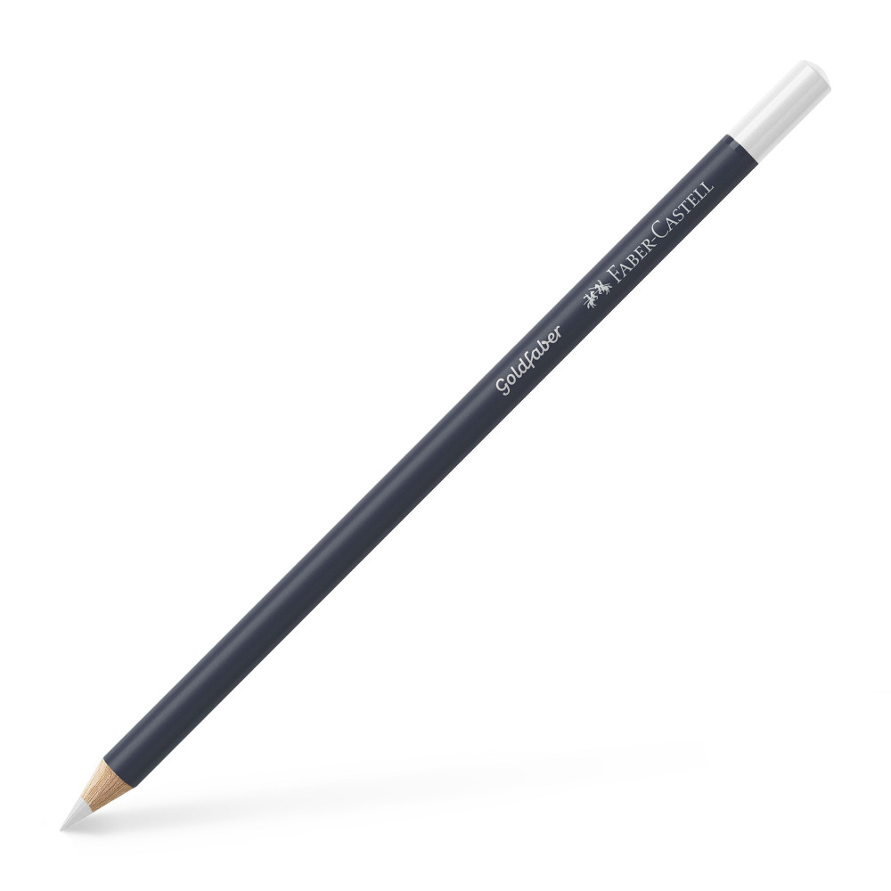 Creion Colorat Alb 10 Goldfaber Faber-castell